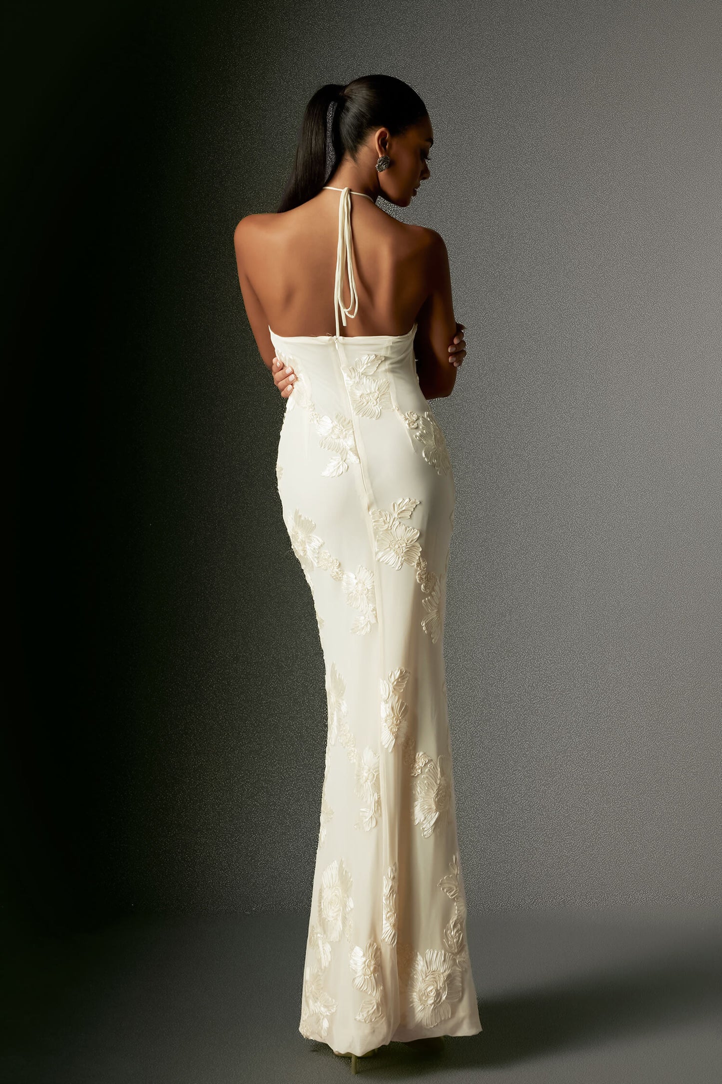 Embroidery Appliques Dress - Laine