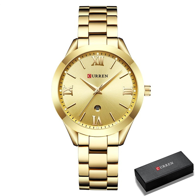 Steel Women's Bracelet Watch - Nina
