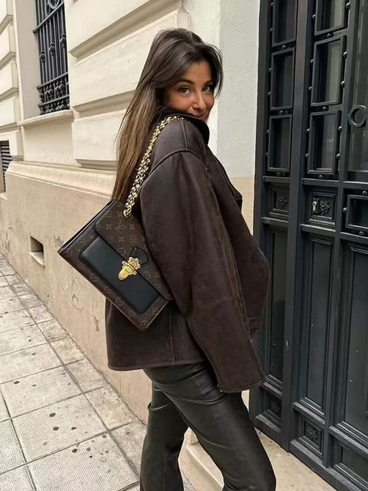 Thick Double sided Jacket - Jackie