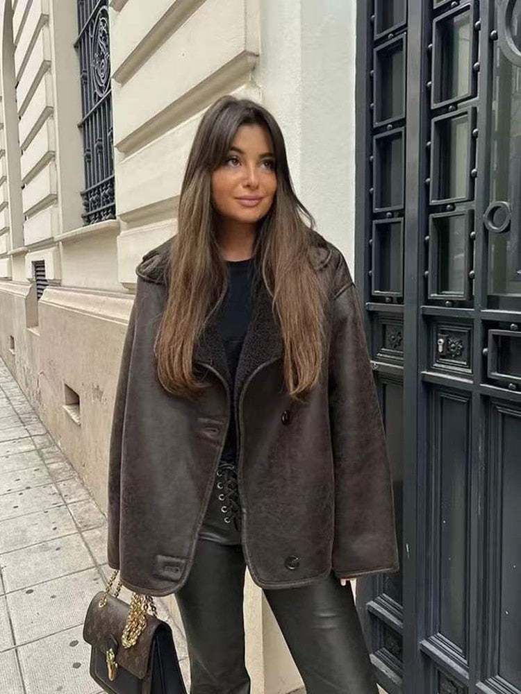 Thick Double sided Jacket - Jackie