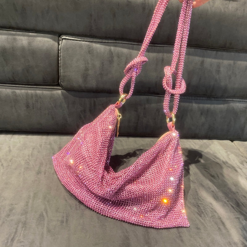 Luxury Rhinestone Purse - Emily