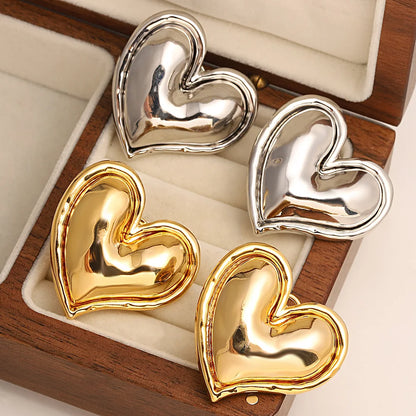 Heart Stud Earring - Alexa