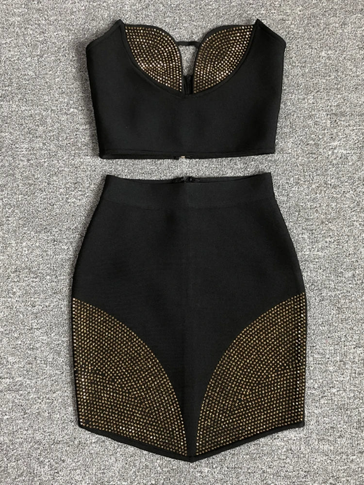 Bandage Rhinestone Set - Robin
