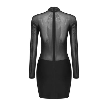 Long Sleeve Bodycon Dress - Debby