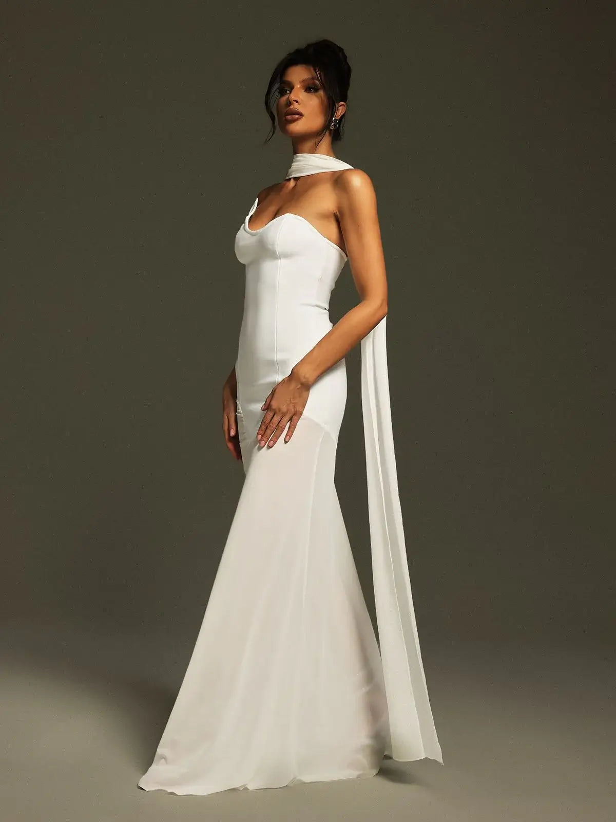 Strapless Bodycon Mermaid Dress - Layla